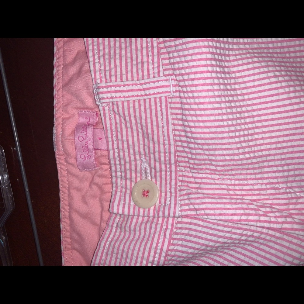 Lily Pulitzer seersucker shorts
